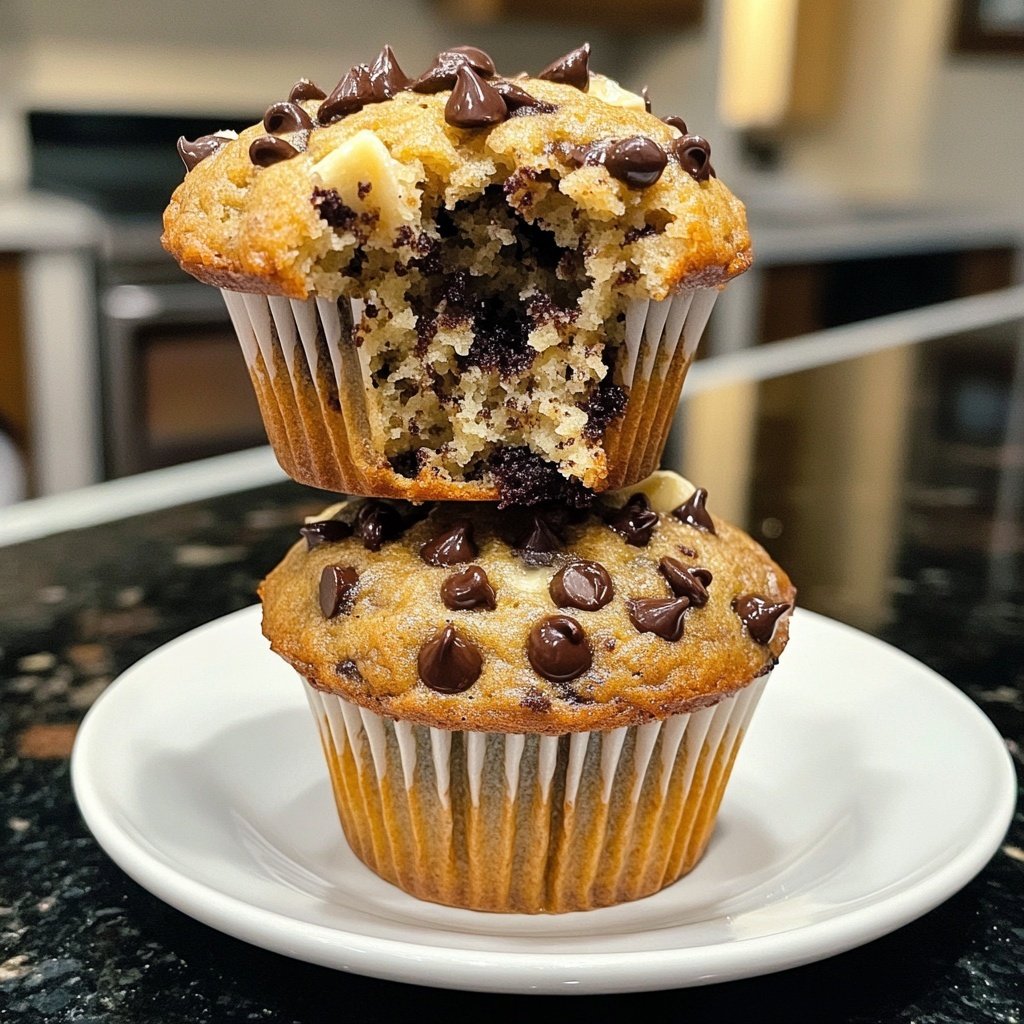 Banana Chocolate Chip Muffins