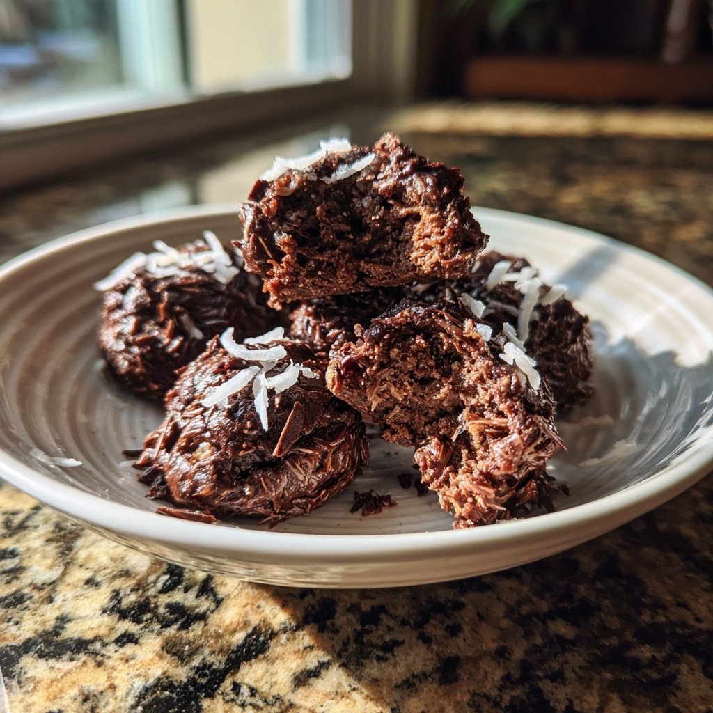 Chocolate Coconut Almond Snack Bites