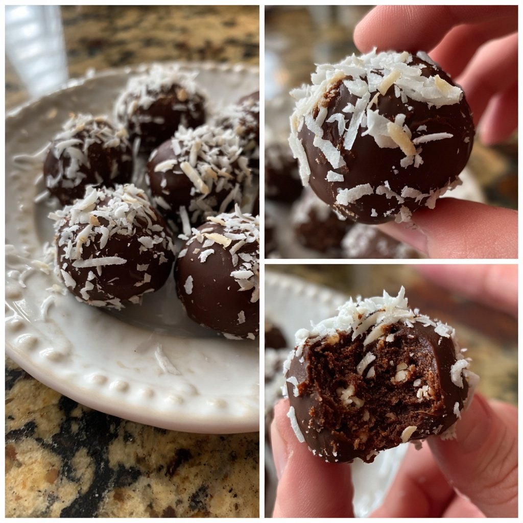 Chocolate Coconut Truffles