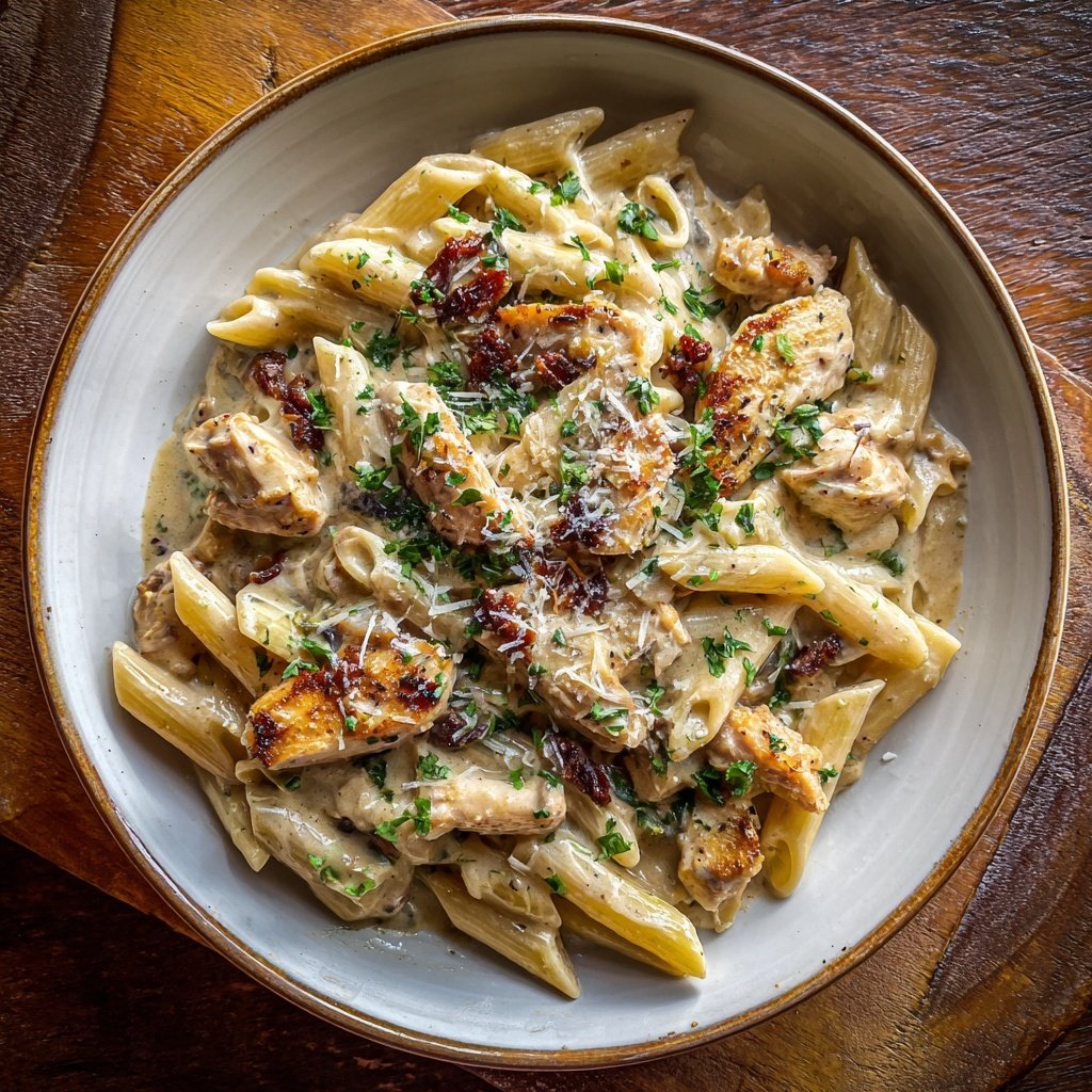 Creamy Tuscan Chicken Pasta