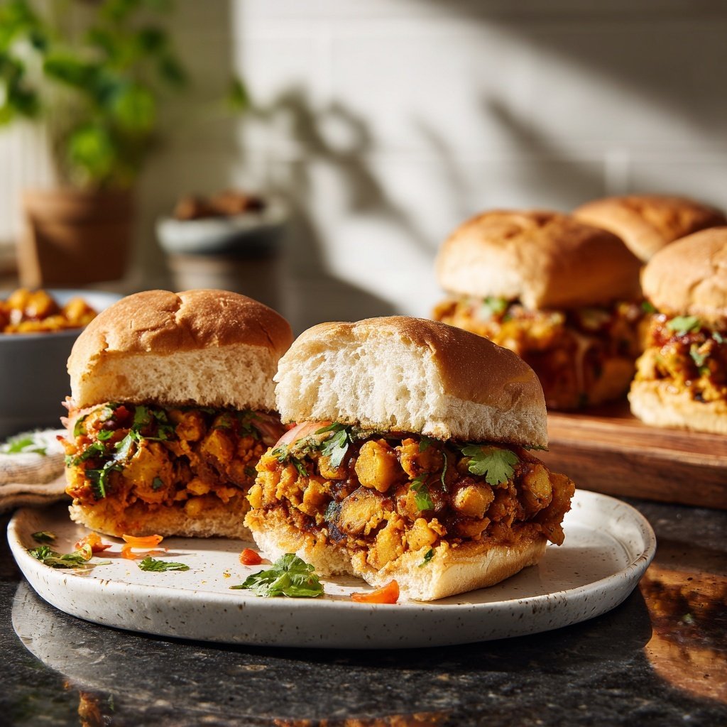 Herbed Chickpea Smash Sliders