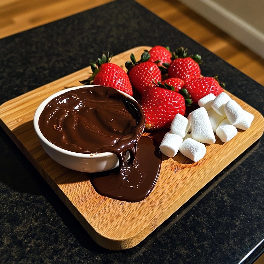 Chocolate Fondue Recipe Easy